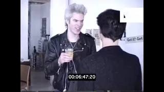 Jim Jarmusch at Loft Party, New York, 1980s