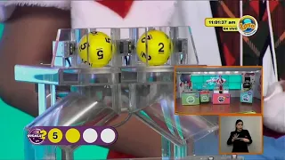 Sorteo LOTO  11:00 a.m.  24  de diciembre del 2020