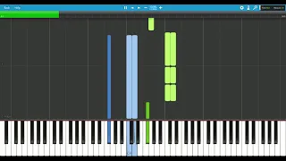 Alfred All-in-One Adult Book level 1, page 71  C Major Chord Position RH :: Synthesia MIDI File