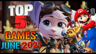 Top 5 NEW Games For June 2021 (PS4, PS5, PC, XBOX & Switch)