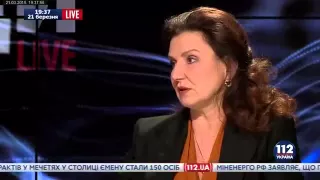 Экс-депутат Инна Богословская гостья ток шоу 'Люди  Hard Talk'