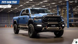 2025 RAM 2500 Revealed - Powerful pickup truck with upgraded engine and performance!