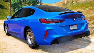 РАЛЛИ НА BMW M8! ПРОВЕРКА ТРАССЫ ДЛЯ РАЛЛИ - РЕАЛЬНАЯ ЖИЗНЬ В GTA 5 ⚡ГАРВИН