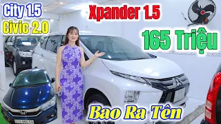 Sốc Honda Civic 2.0 - City 1.5 - Toyota Fortuner 2.7 - Xpander Từ 165Tr Bao Ra Tên Toàn Quốc Tại 380