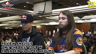 EU VS NA ONCE AGAIN !! RedBull Anakin vs Super Akouma OTB TOP8  Review/Analysis