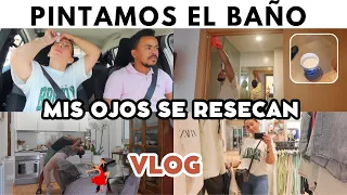 PINTAMOS EL BAÑO 🛀  🛠️ VISITA MÉDICA por la VISTA 🏥 Mis ojos se resecan 👀 | #susanvlogs