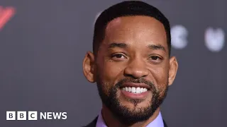 Will Smith returns to the big screen after Oscars slap - BBC News