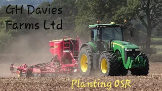 Planting OSR | GH Davies Farms Ltd