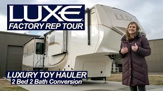 Luxury Toy Hauler 2 Bed 2 Bath Conversion