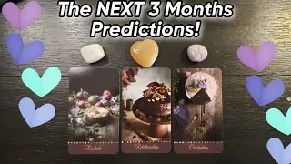 🌟💜 The NEXT 3 Months Predictions! 🌟💜 Pick A Card Reading 🌻