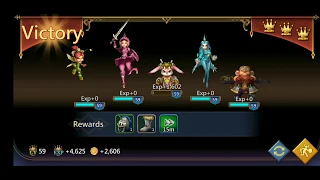 Lords Mobile! Hero Stage Elite 7-9 Using f2p level 59 Heros Mighty Play