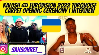 [EUROVISION 2022🇺🇦] Kalush Orchestra @ Eurovision 2022 Turquoise Carpet Opening Ceremony | REACTION