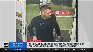 Massachusetts and New Hampshire armed carjacking suspects arrested