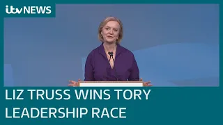 Liz Truss to become UK's next prime minister after victory over Sunak | ITV News