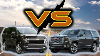 2021 Chevy Tahoe vs 2021 GMC Yukon | What's the difference?