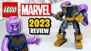 LEGO Marvel Thanos Mech Armor (76242) - 2023 EARLY Set Review
