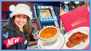 NEW Disneyland Paris Restaurant! Brasserie ROSALIE in Disney Village FIRST TIME Thoughts 2023