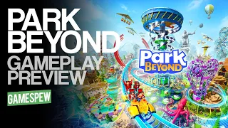 Park Beyond Preview Gameplay - Building a Roller Coaster