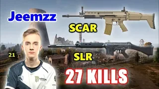 Team Liquid Jeemzz & Faze Mxey - 27 KILLS - SCAR+SLR - DUO - PUBG