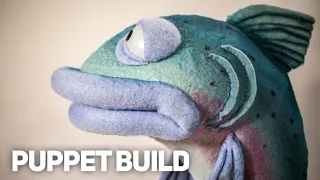 Professional Puppet Build - Sal the Salmon! Fish Puppet