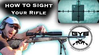 Fastest Way to Sight in a Rifle...in 2 shots!