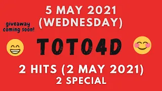 Foddy Nujum Prediction for Sports Toto 4D - 05 May 2021 (Wednesday)