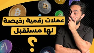 عملات رقمية رخيصة لها مستقبل . عملات الذكاء الاصطناعي