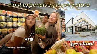 I went to the MOST EXPENSIVE GROCERY STORE in the world !