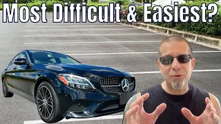 Most Difficult and Easiest Mercedes C300 Mods