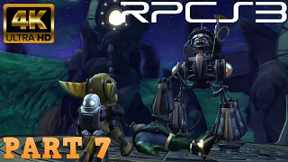 2021 RPCS3 Ratchet and Clank Tools of Destruction 4K Playthrough Part 7