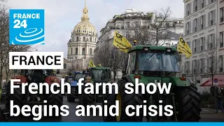 Angry French farmers drive their tractors into Paris in fresh protests • FRANCE 24 English