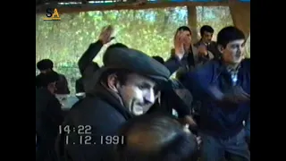 Baltalı kənd (palatka) toyundan seçmə kadrlar.1991-ci il.