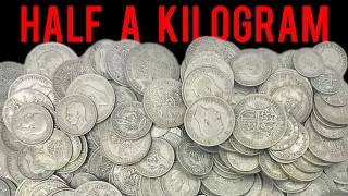 Unboxing Half a Kilogram of British Silver Coins!