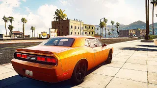 FULLY UPGRADED DODGE CHALLENGER SRT8 GAMEPLAY (NEED FOR SPEED RIVALS)