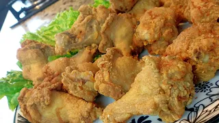 como fazer frango frito empanado crocante #receita  #receitas #frango