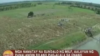 UB: Mga namatay na MILF, aalayan ng panalangin sa unang anibersaryo ng Mamasapano encounter