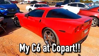 Copart Walk Around 10-26-19 with Monkey Wrench Mike - C6 Corvette!! Extended!!