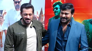 Salman Khan & Chiranjeevi Visuals @ GodFather Hindi Trailer Launch | Manastars