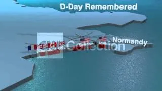 D-DAY BEACHES-MAP ANIMATION