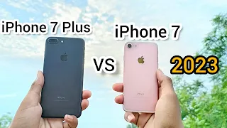 iPhone 7 Plus VS IPhone 7 in 2023 | Detailed Comparison  in Hindi | Camera Test | Gaming Test🔥