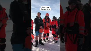 It’s all about the TEAM 🤝💙 aboard the #RRSSirDavidAttenborough | British Antarctic Survey