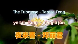 夜来香- 邓丽君.ye lai xiang - Teresa Teng.Chinese songs lyrics with Pinyin.