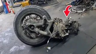 SYM Joymax Z PLUS 125 motorcycle engine overhaul repair