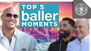 The Rock's Favorite Moments from HBO's "Ballers"