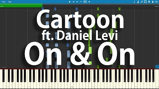 Cartoon - On & On (ft. Daniel Levi) | Synthesia Piano Cover