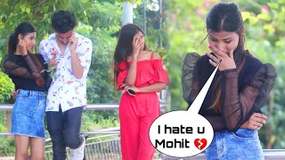 Breakup prank On My Girlfriend ( Ashwini )|| Gone emotional || Mohit roy