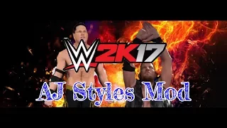 WWE 2K17 AJ Styles TNA 2 Attire Pack PC Mod