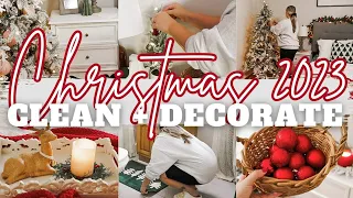 🎄 COZY CHRISTMAS CLEAN AND DECORATE 2023 | CHRISTMAS BEDROOM DECOR | CLEANING MOTIVATION | MarieLove