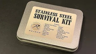 Rothco Stainless Steel Survival Kit