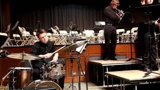 Central Bucks West Jazz band  12/5/2013  5/5/7 By Pat Metheny , Noah Dunn Drums